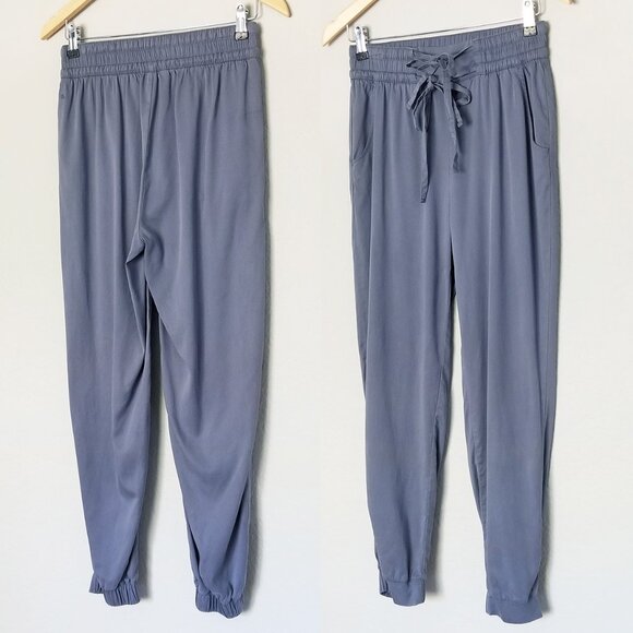 Travis Mathew Sunny Outlook Jogger Pants in Folkstone Blue Size S $140 Tencel - Picture 11 of 13